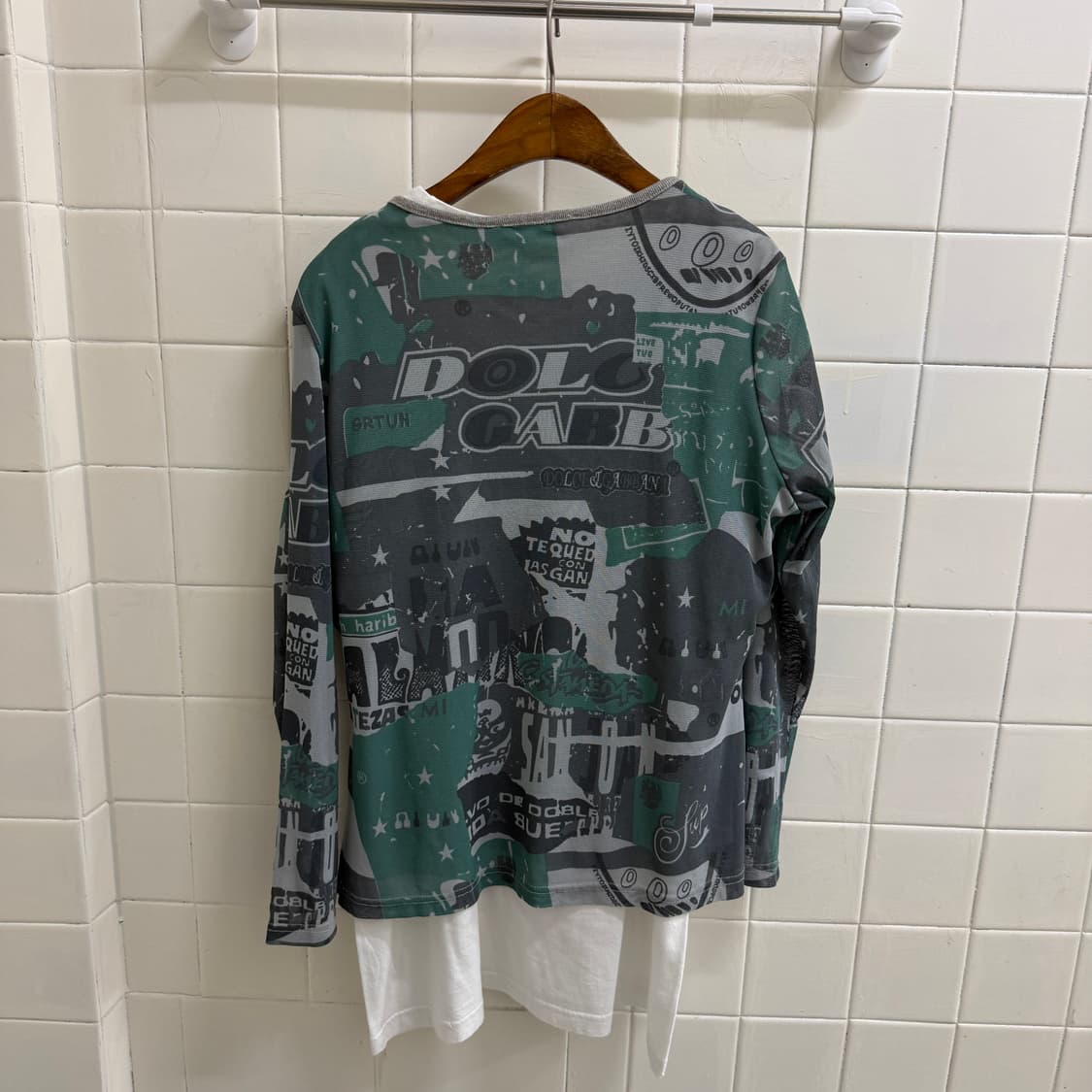 Loline 그래픽 메쉬 롱슬리브 상품이미지6