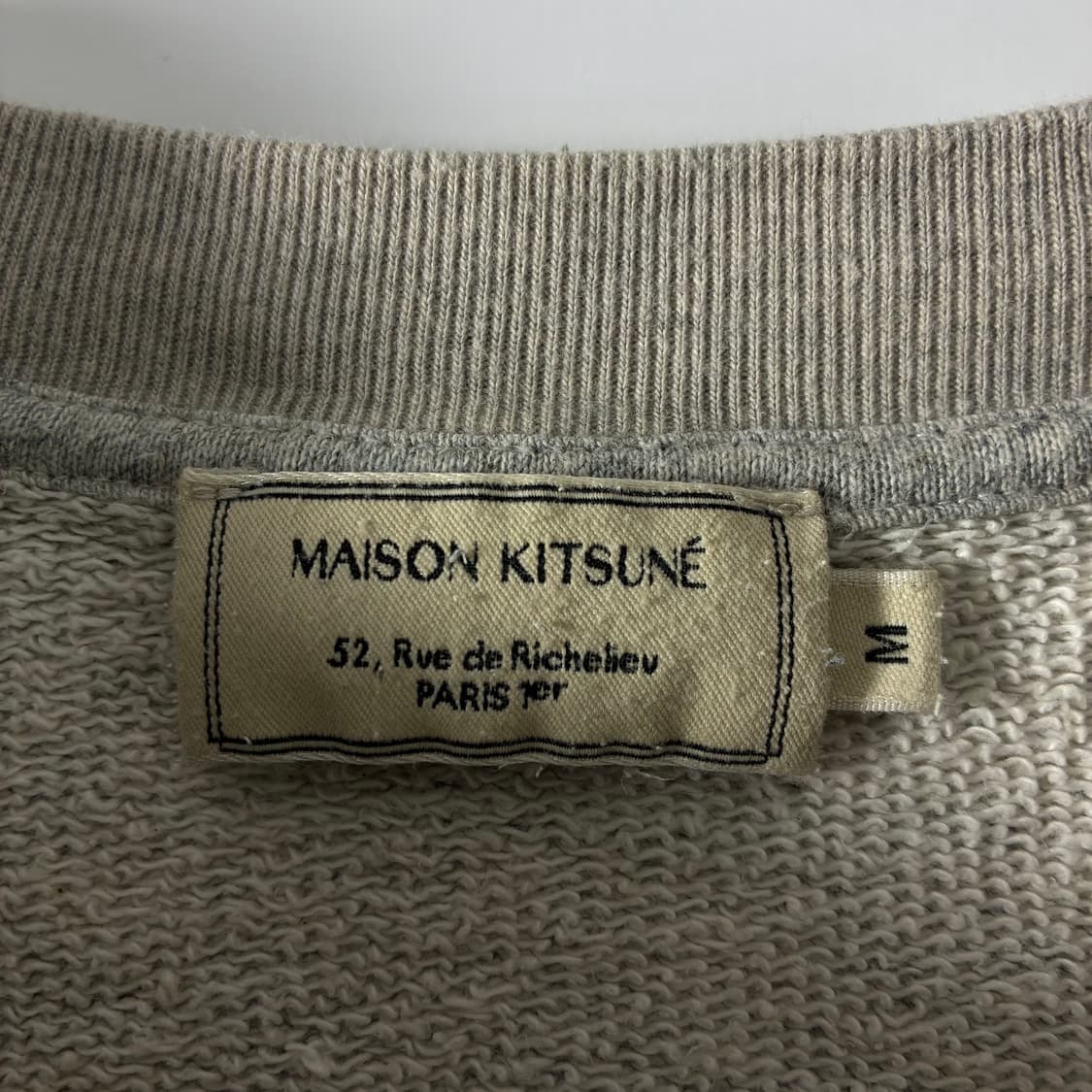 Masion Kitsune 메종키츠네 11주년 레몬 스웻맨투맨 상품이미지4