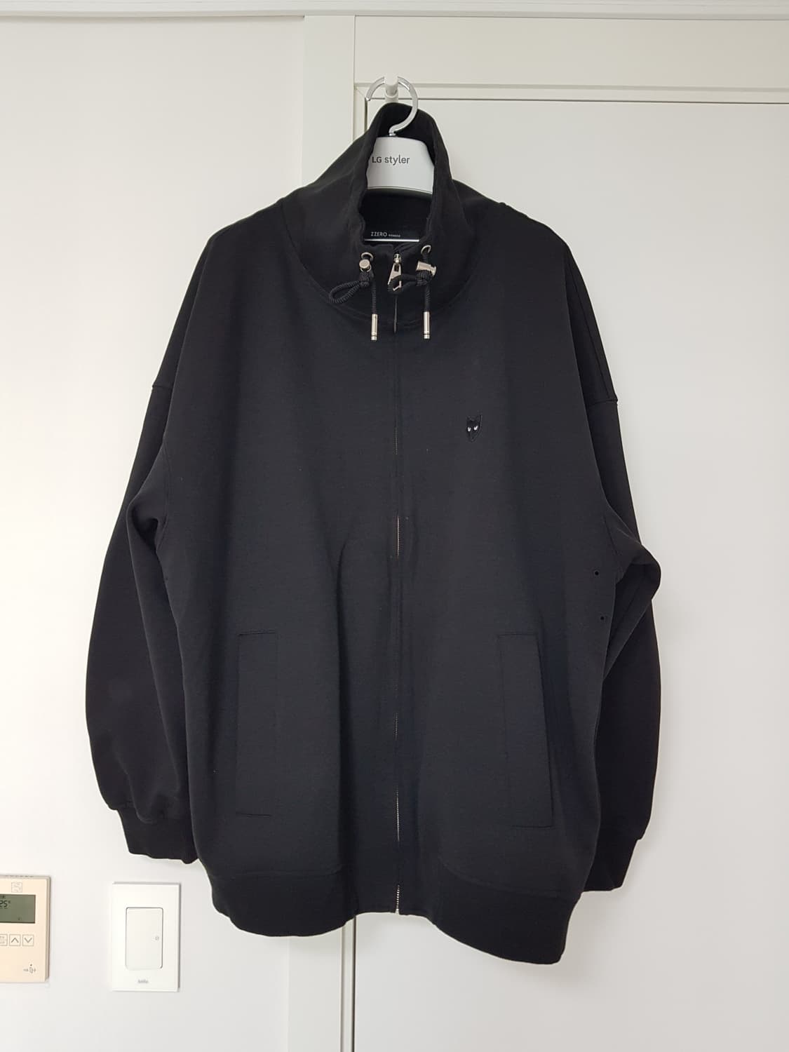 [L] 송지오옴므 지제로 하이넥 집업 자켓 상품이미지1