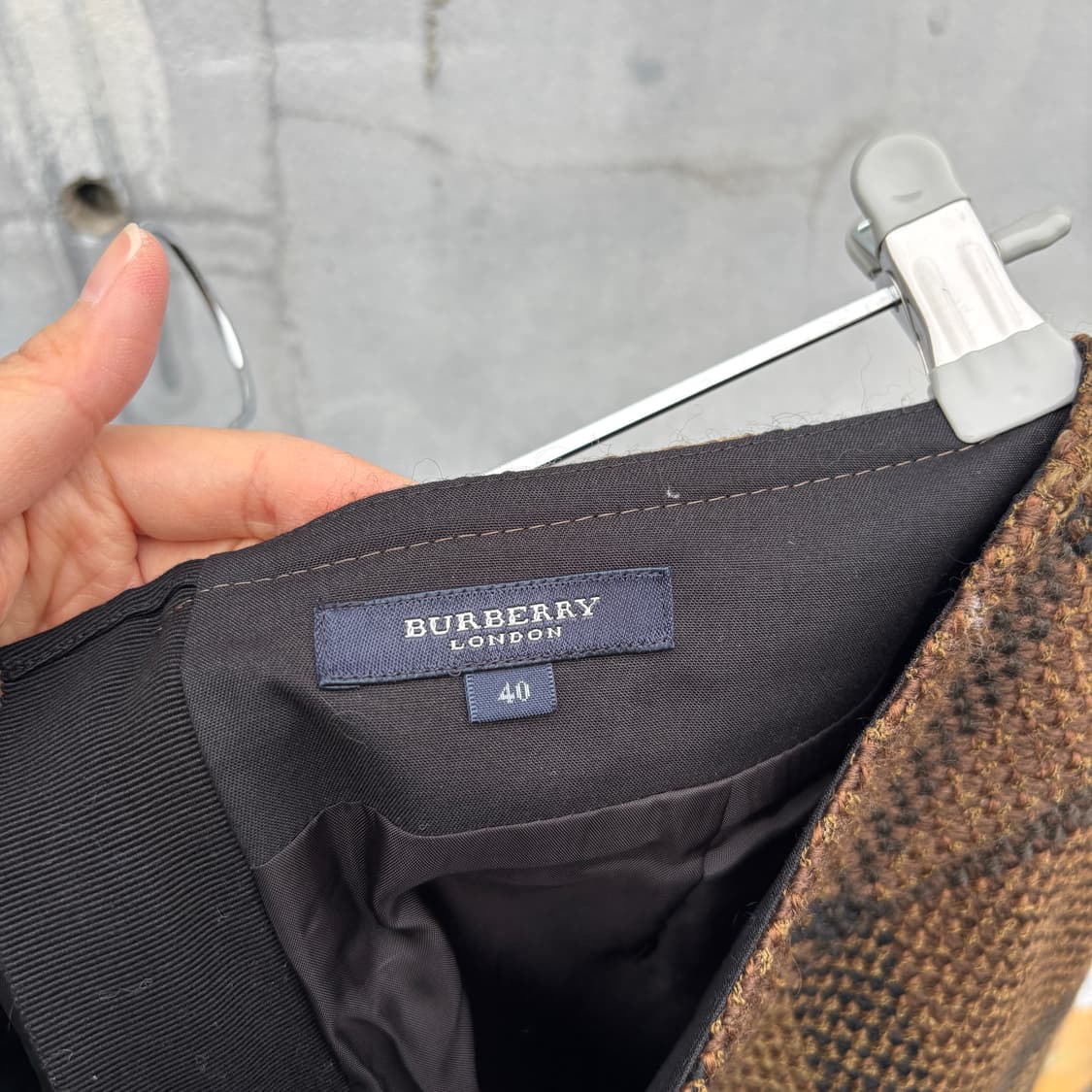 Burberry 버버리 체크 스커트 상품이미지5