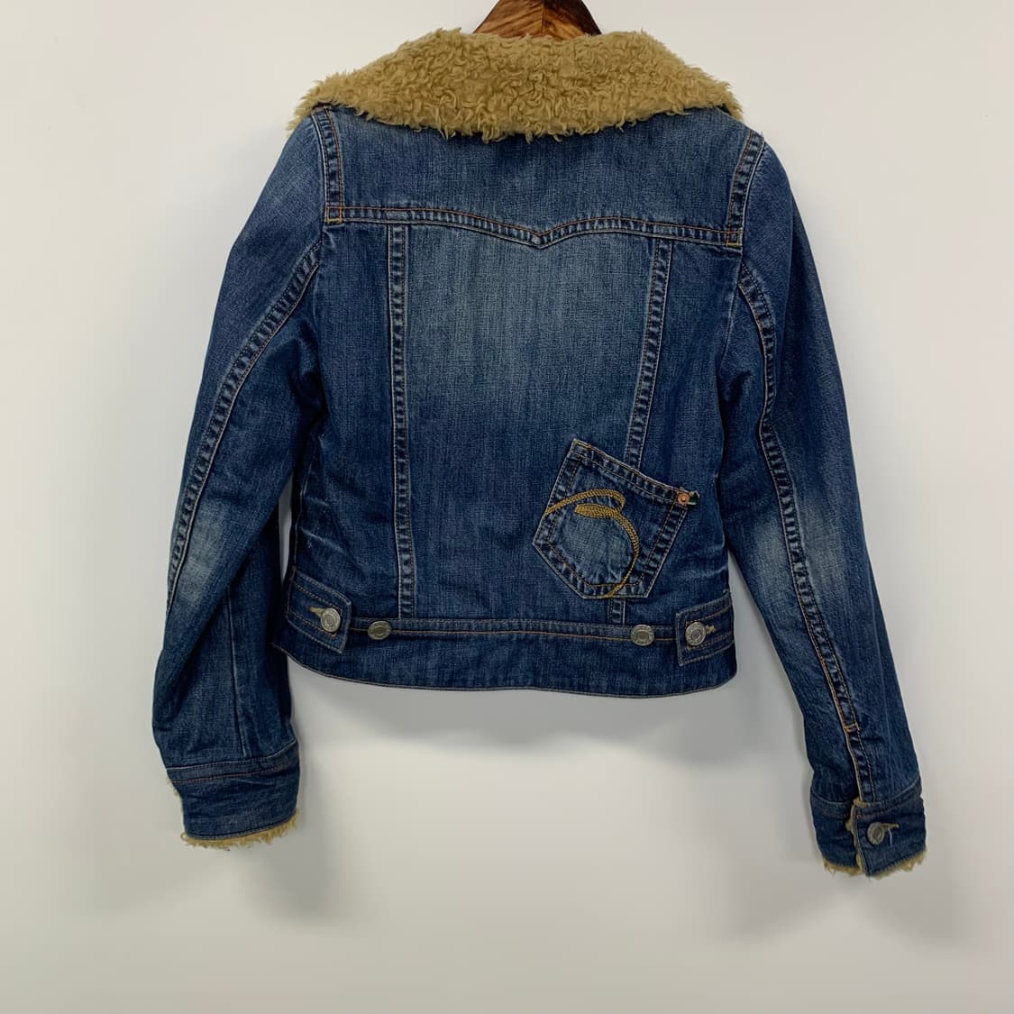 빈폴 포켓 쉐르파 양털 데님 자켓 상품이미지3
