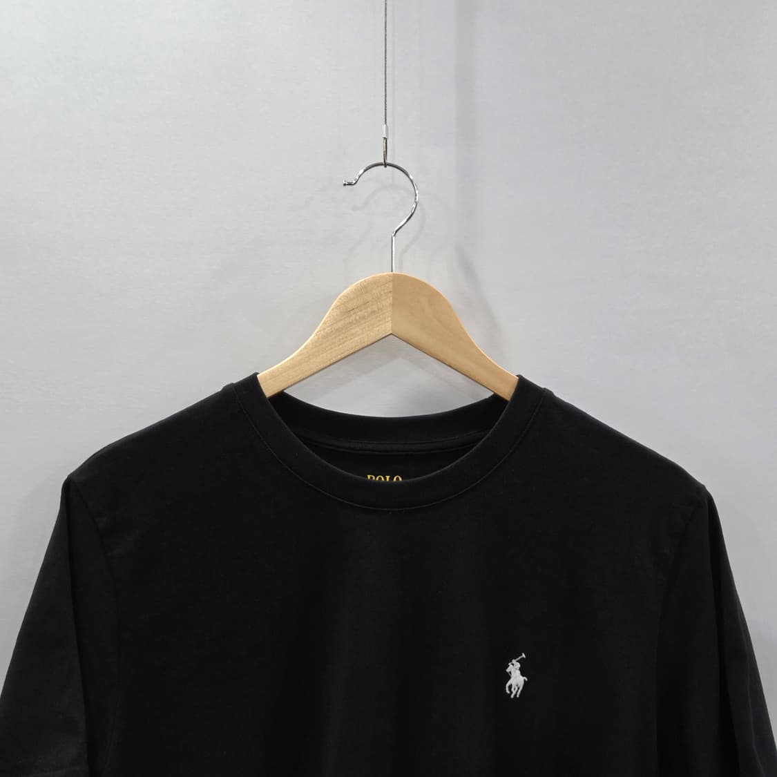 폴로랄프로렌 우먼 스몰로고 자수 반팔티 블랙 XXL 상품이미지2