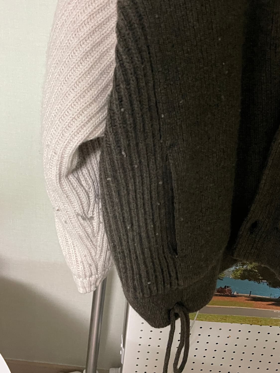 우마뭉 울 바시티 자켓 M사이즈 상품이미지5