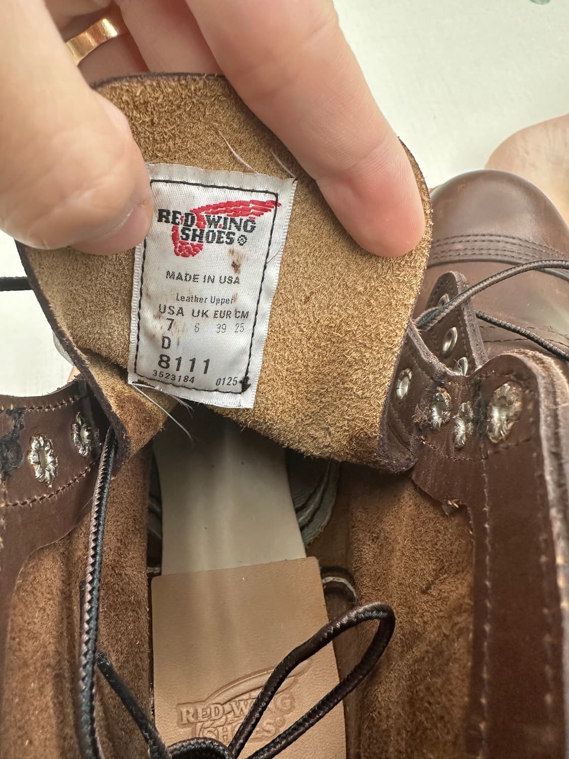 레드윙 엠버 8111  팩토리 세컨즈 250 상품이미지6