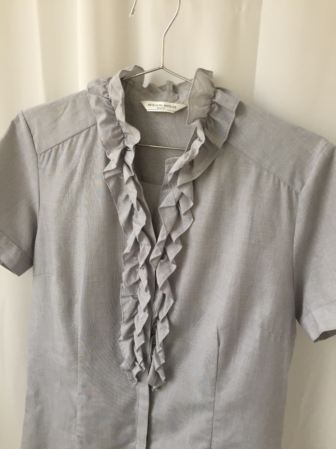 [vintage] Frill blouse 상품이미지2