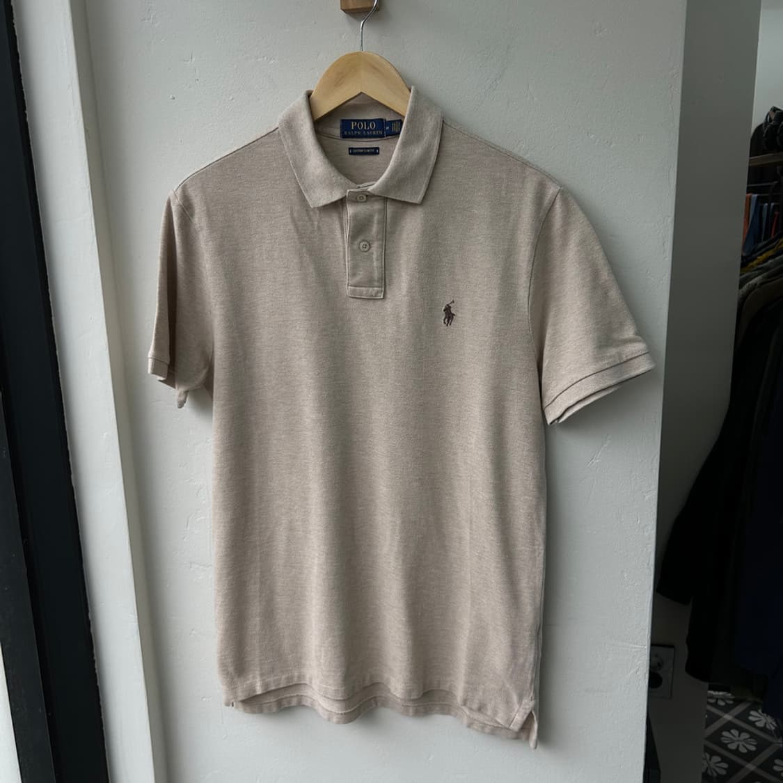 16760 - 폴로 랄프로렌 베이지 반팔 카라티 상품이미지2