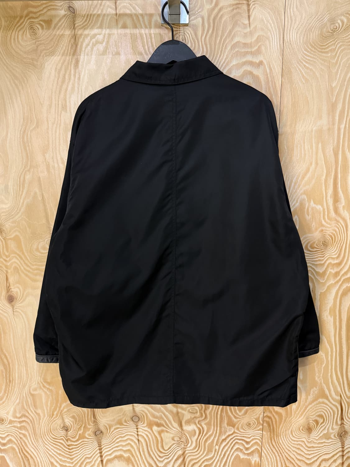 GGG 뿌르 옴므 90s 나일론 레더 자켓 상품이미지4