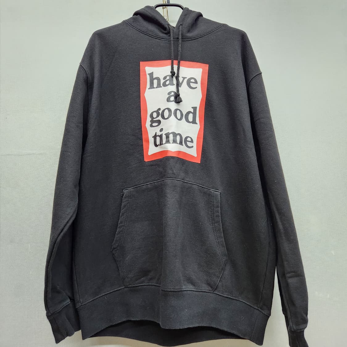 해브어굿타임 빅로고 후드티 XL(2XL) 상품이미지1