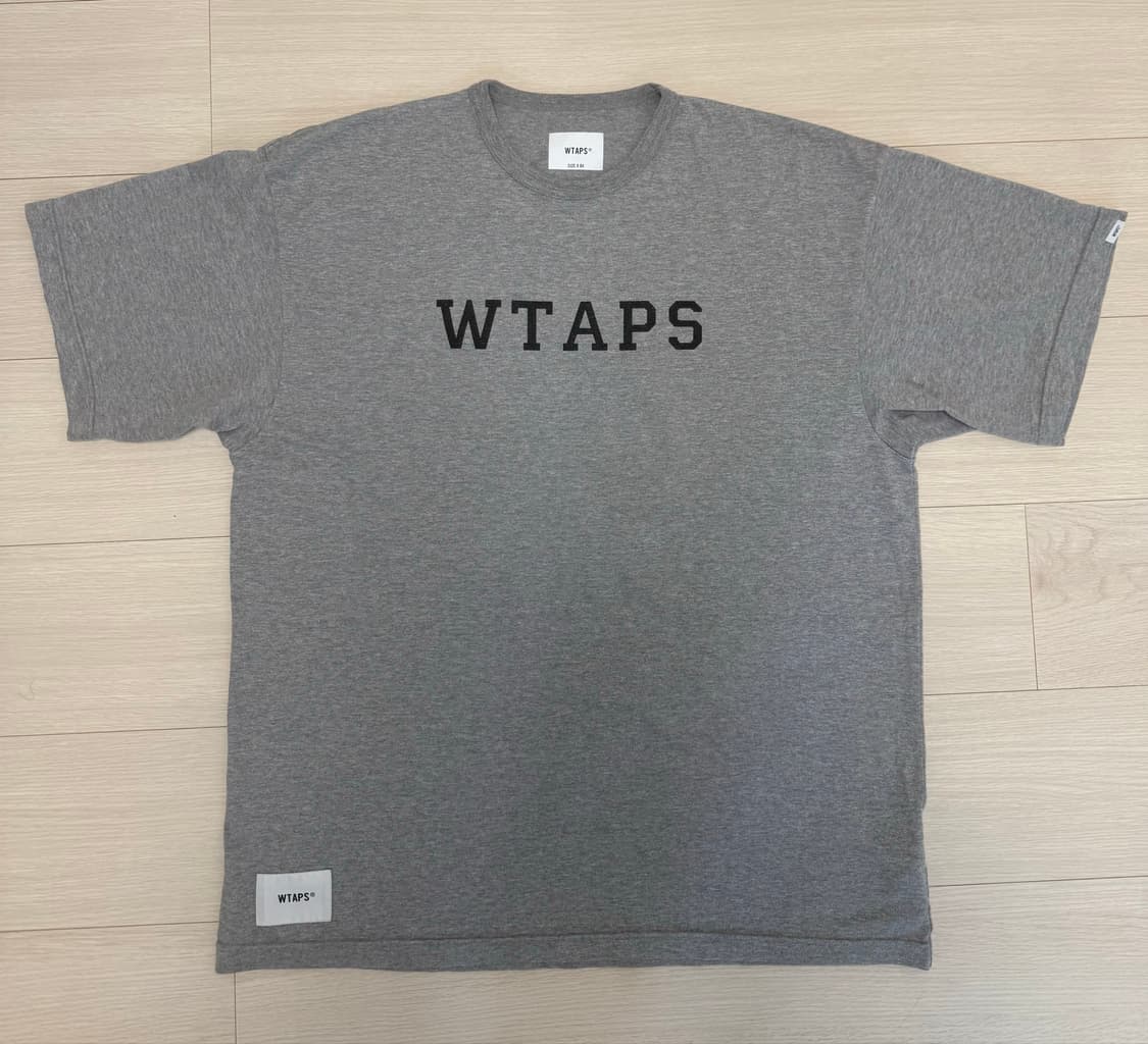 더블탭스 WTAPS 아카데미 레터로고 티셔츠 XL 상품이미지2