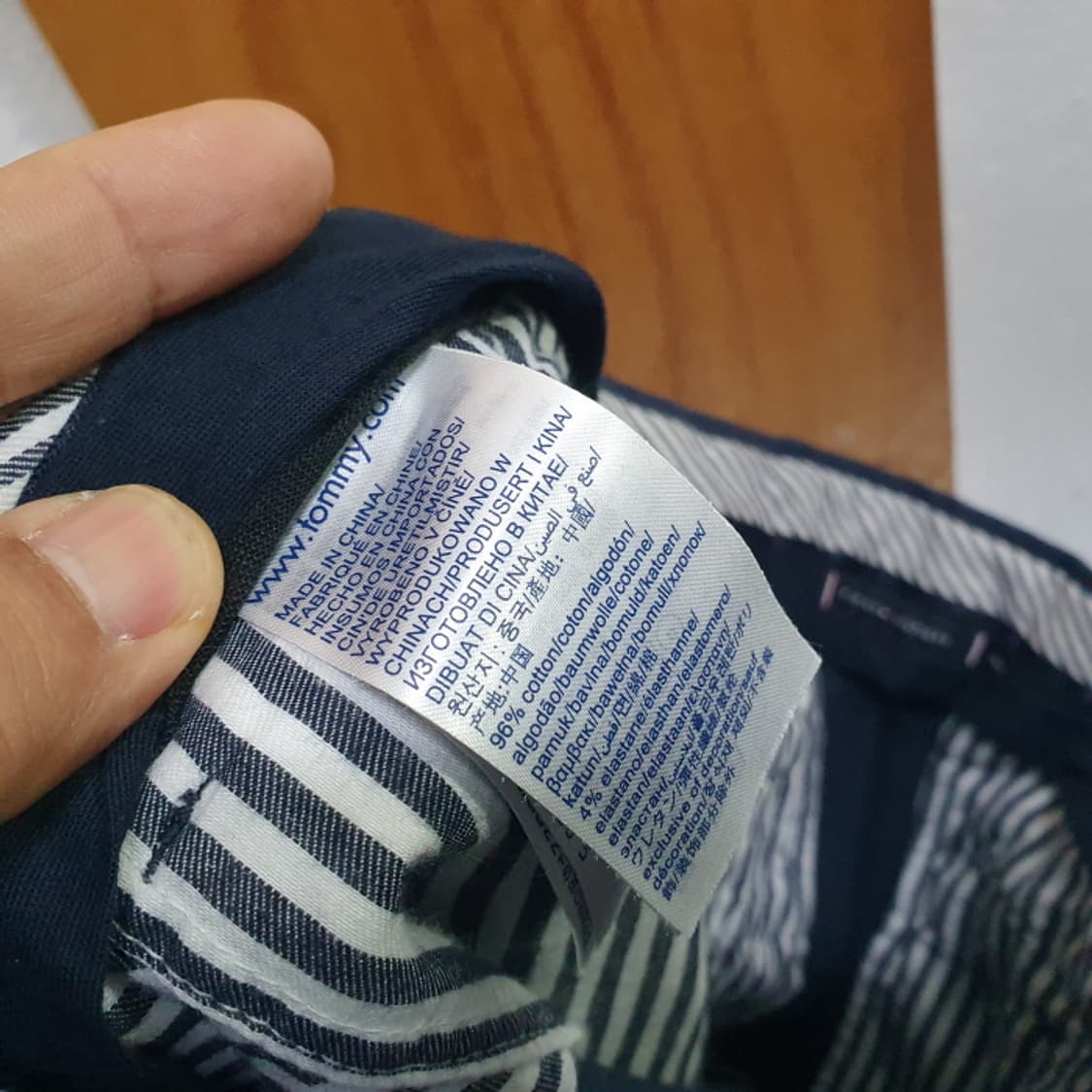 타미힐피거 곤색 남자바지(30-32) 상품이미지5