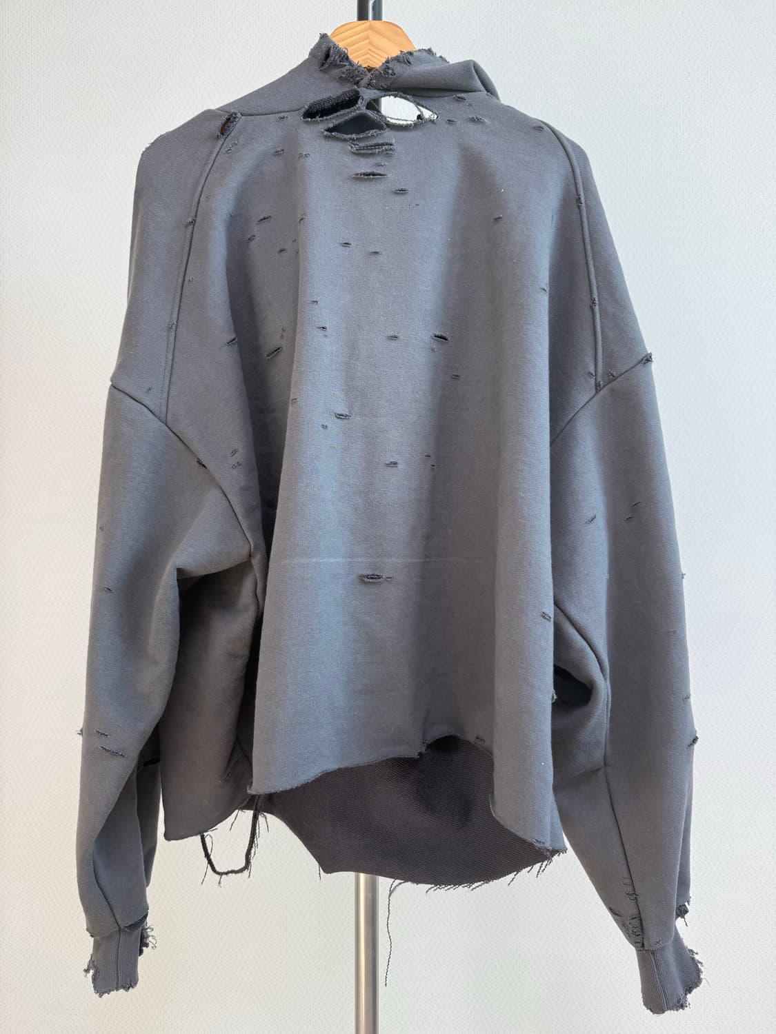 빈티지 디스트레스드 후드 상품이미지1