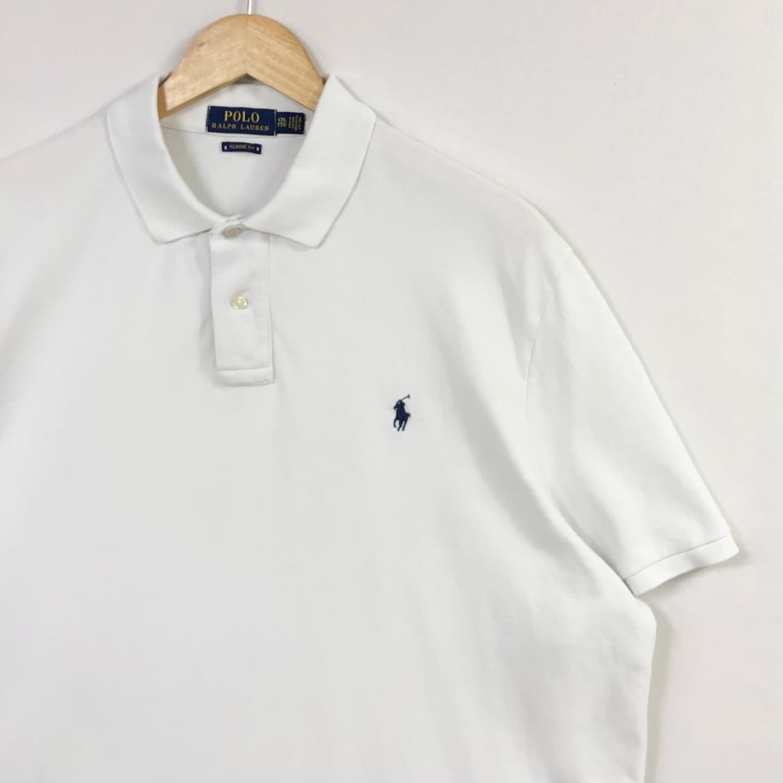 Xxl 폴로 화이트 카라티 상품이미지1