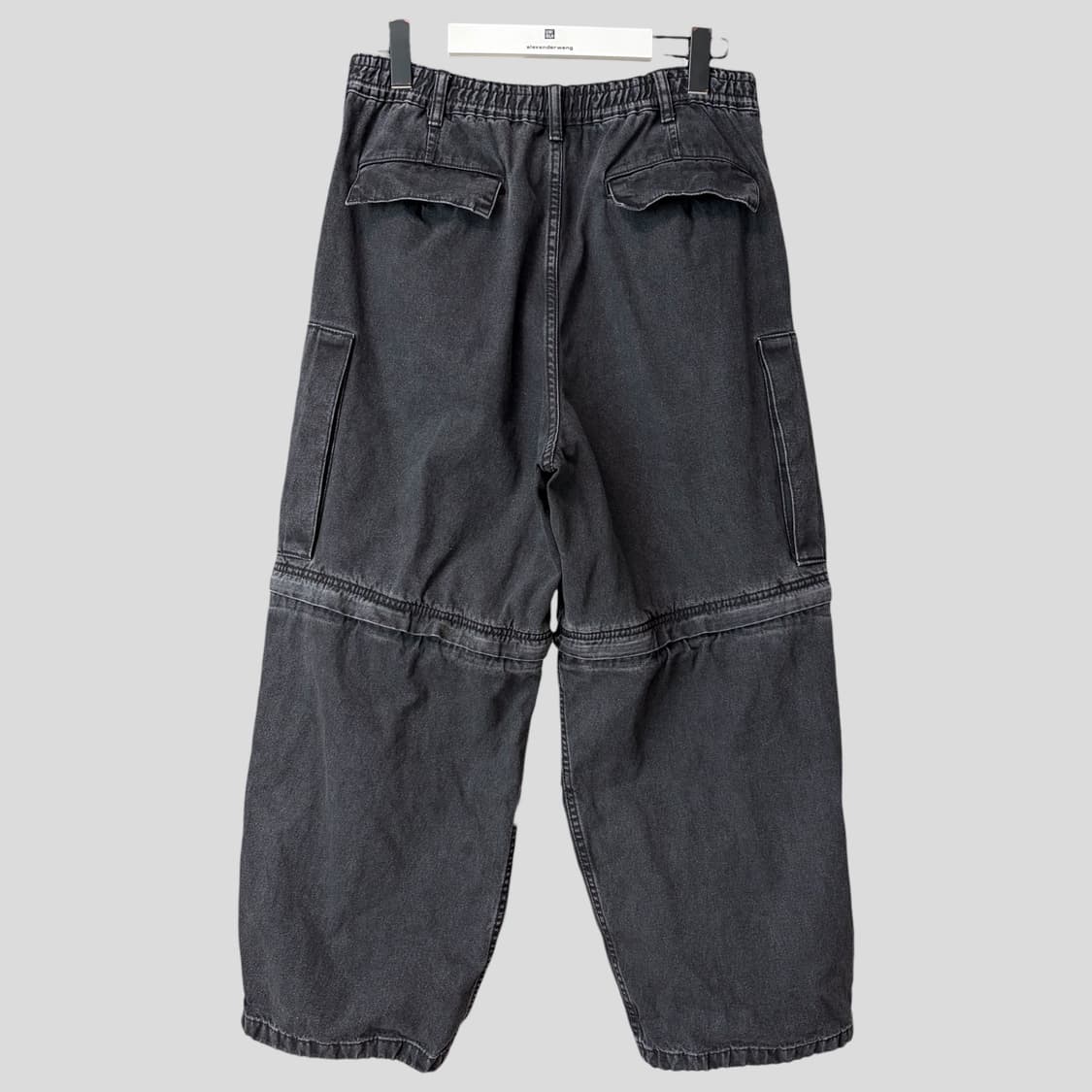(L)GU 지유 언더커버 데님 컨버터블 와이드 카고 팬츠 상품이미지6