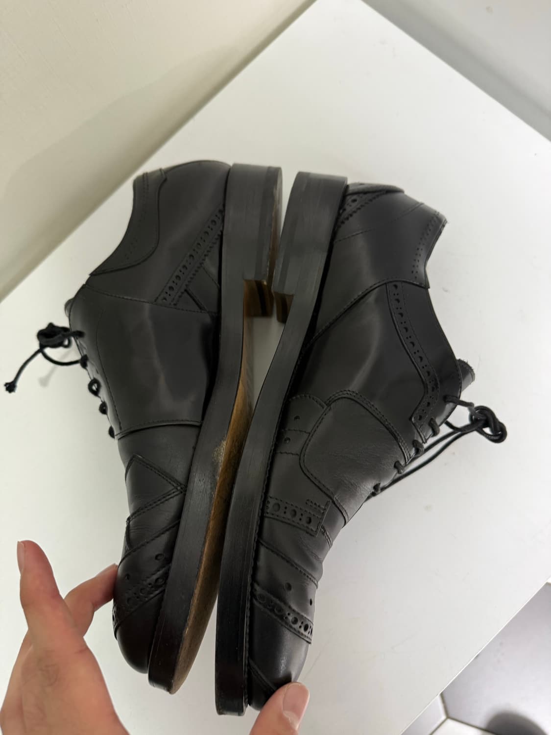 (43) 마르지엘라 18ss 슬래쉬 더비슈즈 상품이미지2