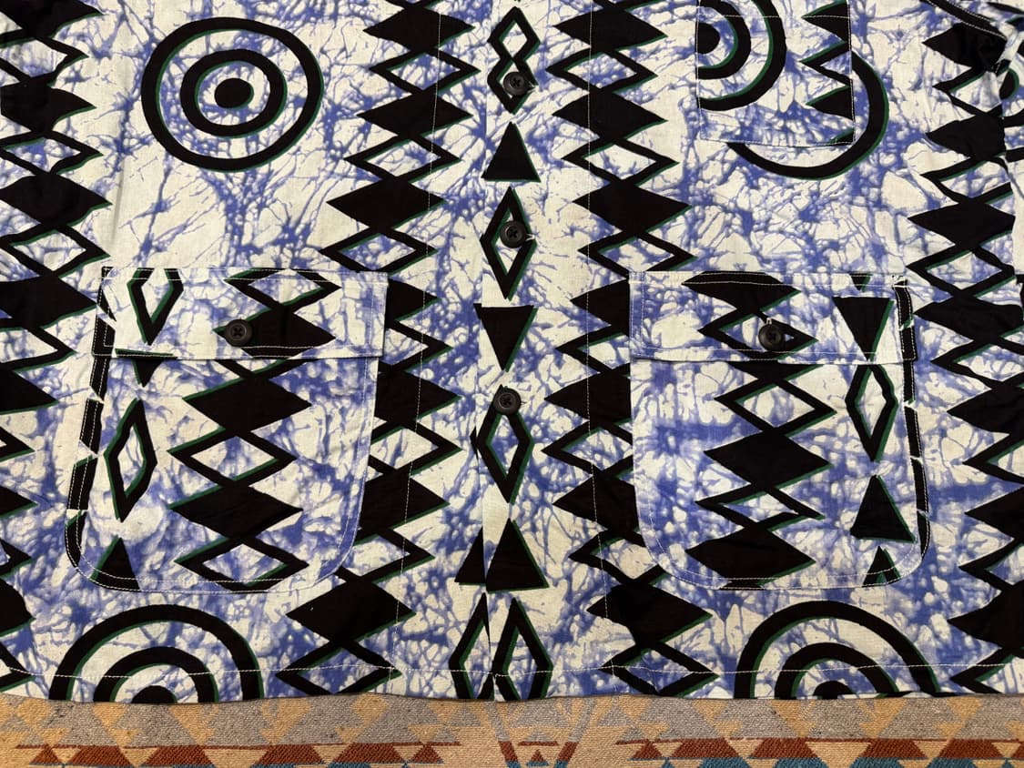 [M] South2 West8 남이서팔 바틱 프린트 헌팅 셔츠  상품이미지6