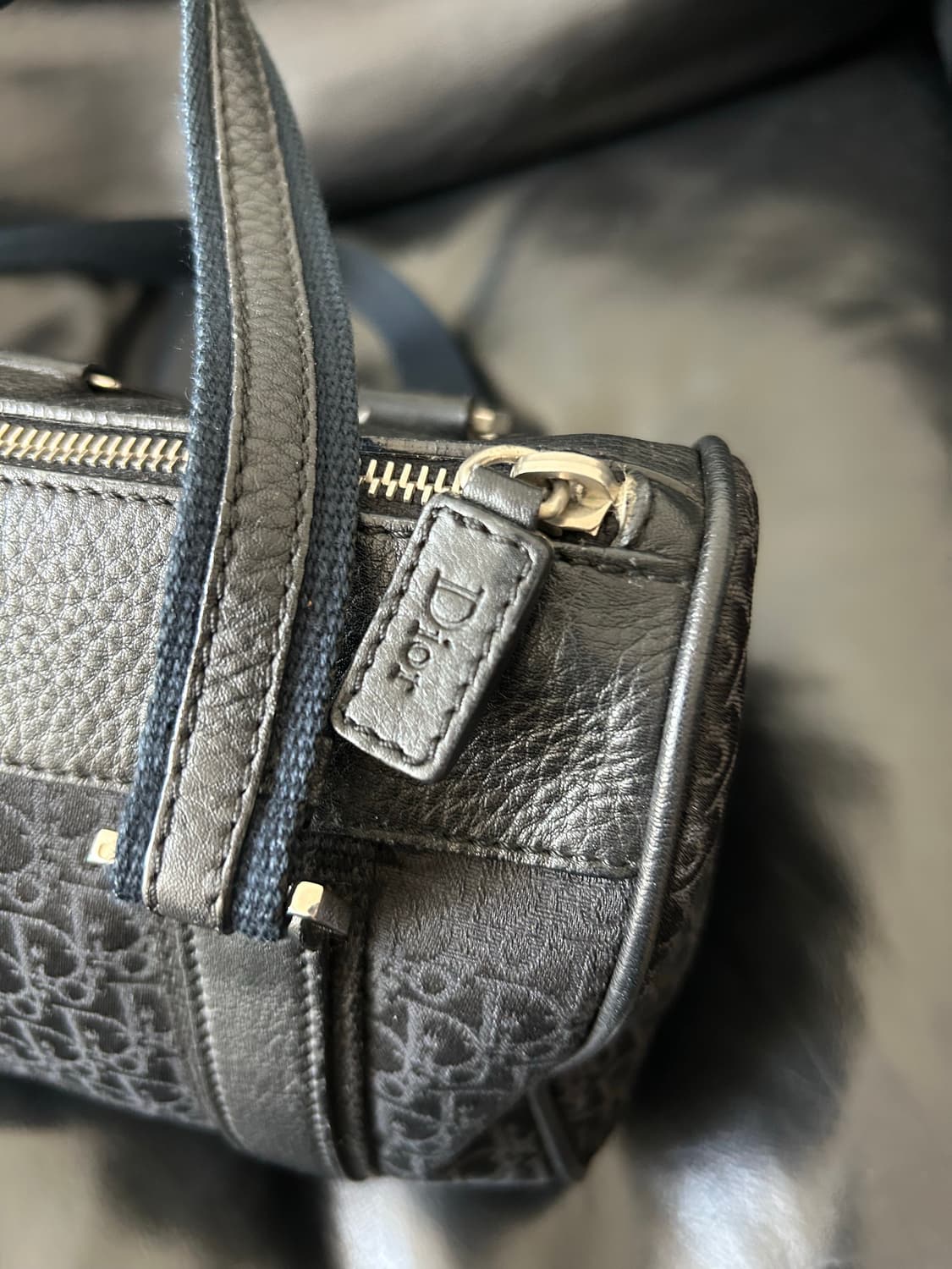 레어🩶)) 새상품급 디올 오블리크 패턴 미니 보스턴백 상품이미지6