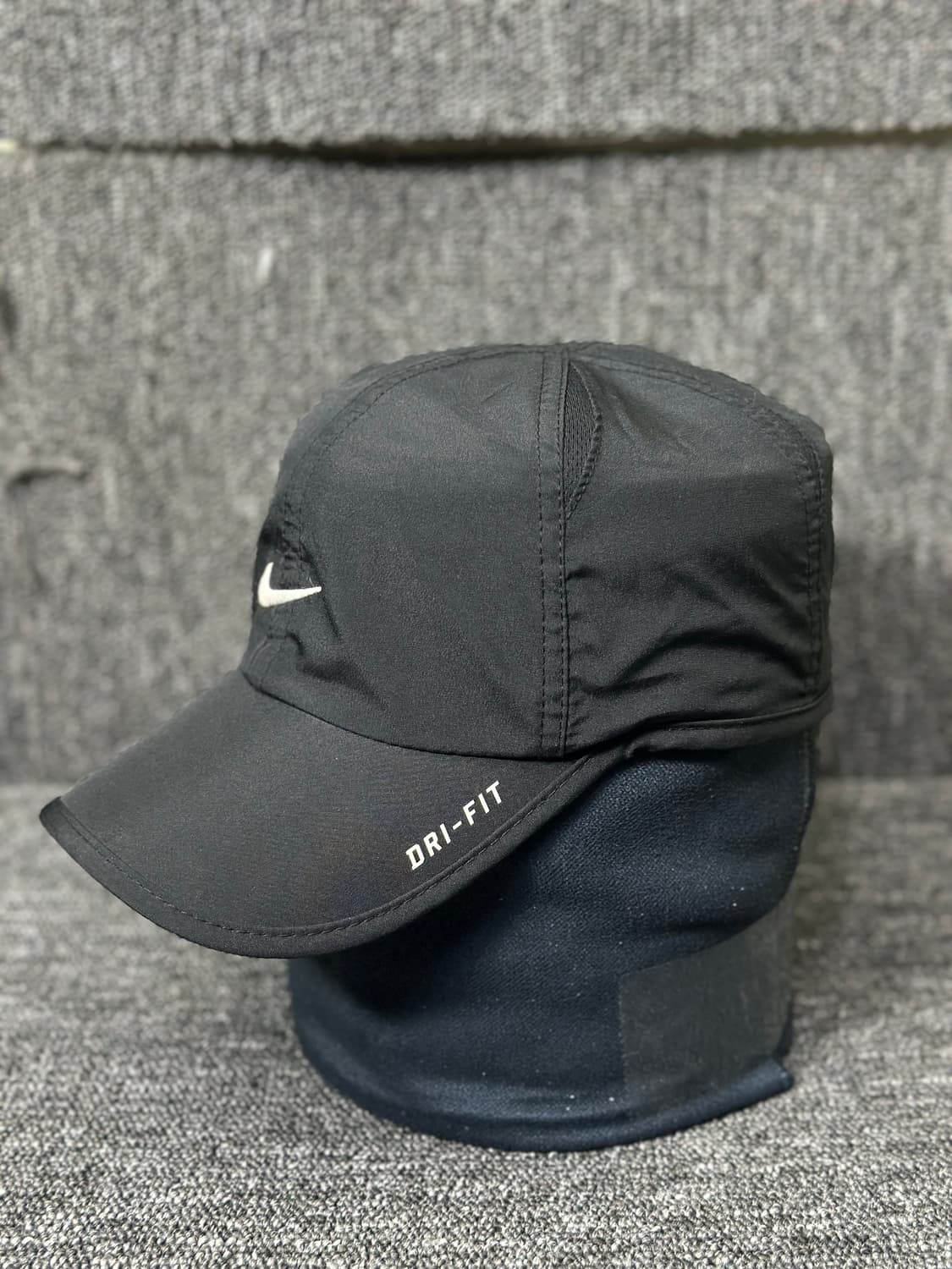 나이키 드라이핏 페더라이트 블랙 러닝캡 9세 이상 상품이미지3