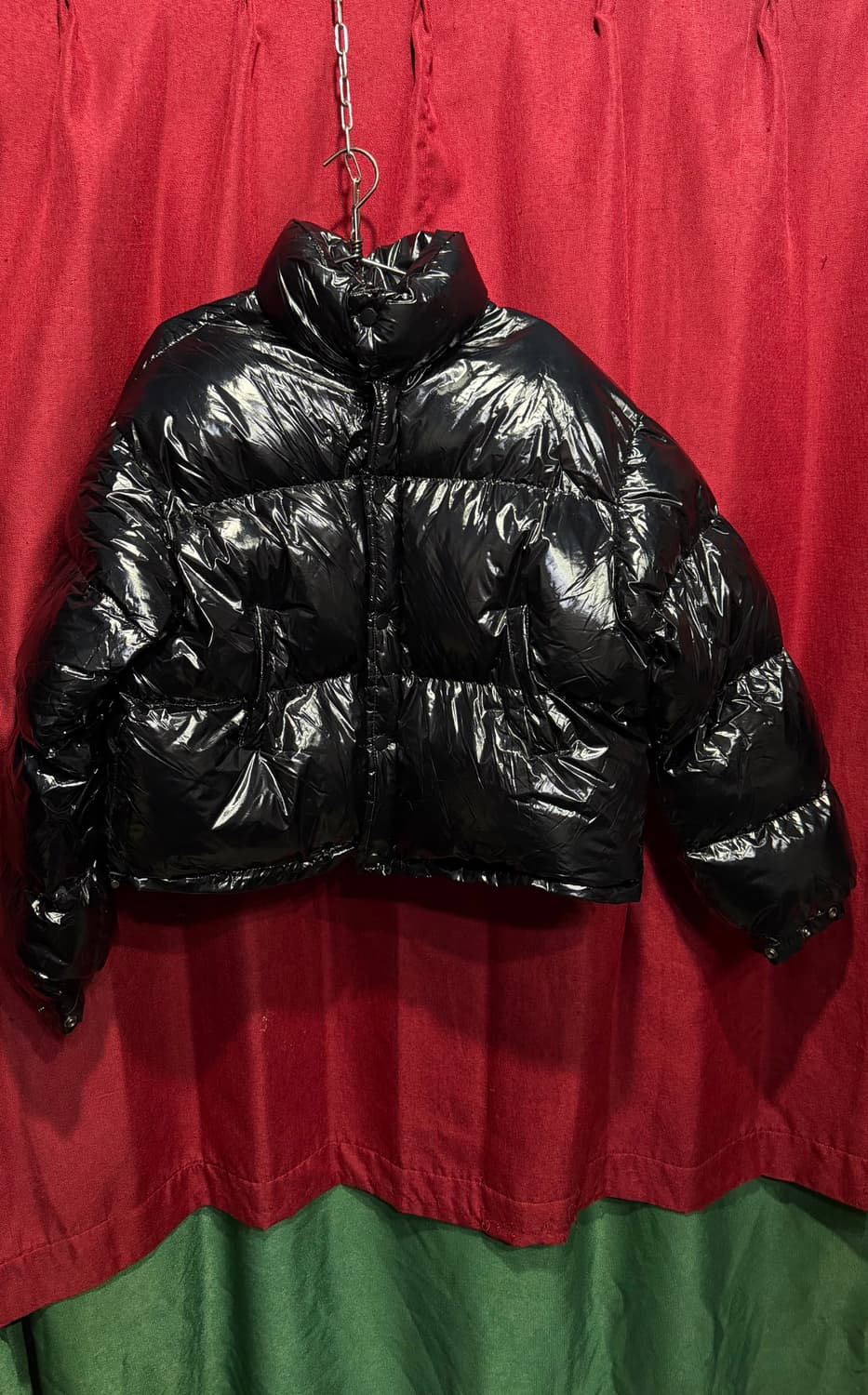 아워룸서울 유광글로시 숏패딩 FREE/100 상품이미지1