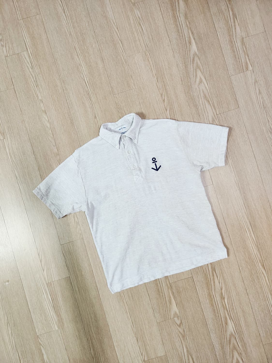 Boat House japan 라이트 그레이 칼라 티셔츠 상품이미지3