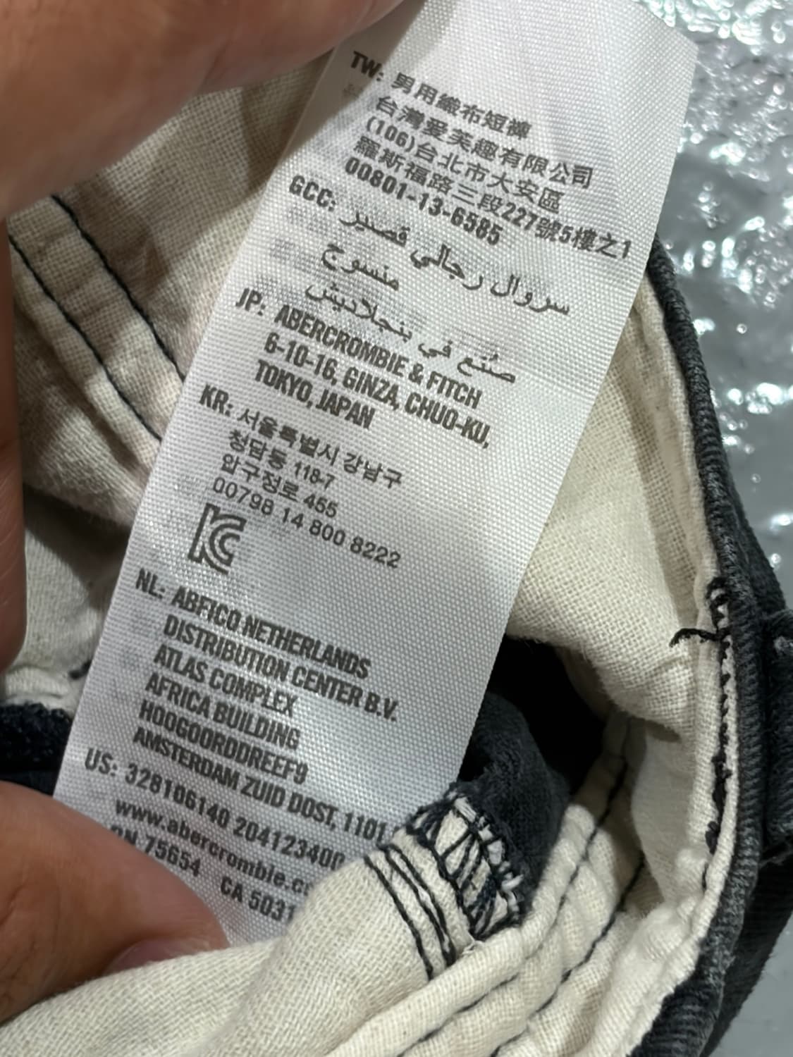 홀리스터(Hollister) 블랙 카고 반바지 상품이미지4