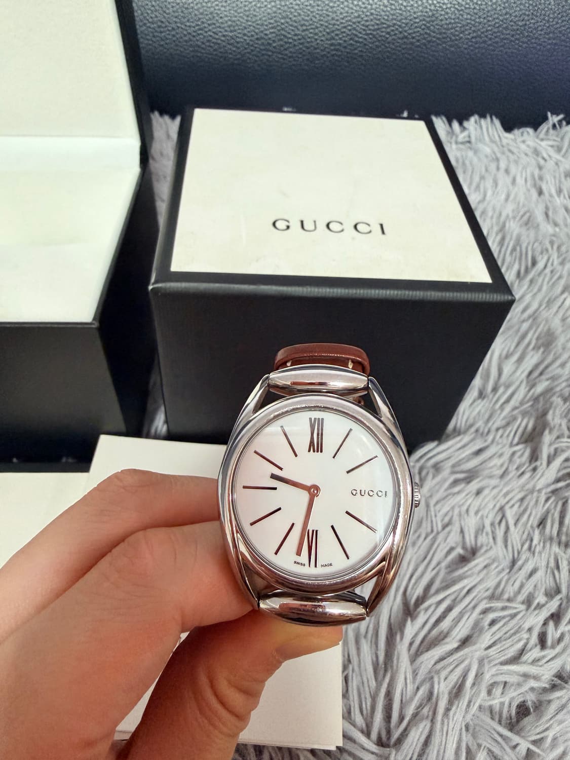 구찌 홀스빗 쿼츠 시계 여성 상품이미지6