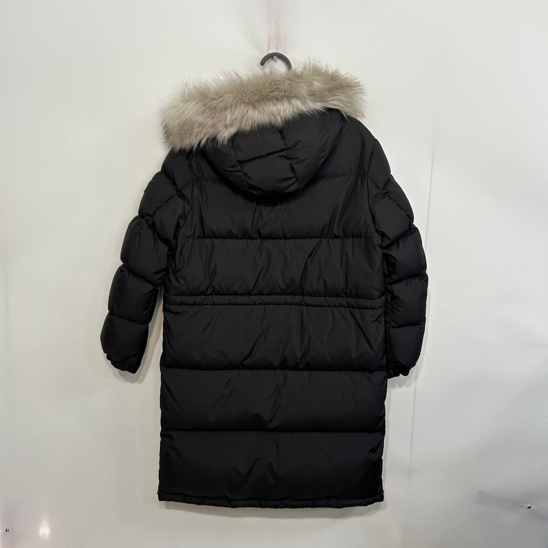 휠라 키즈 구스다운 롱패딩 155 상태최상 블랙 상품이미지2