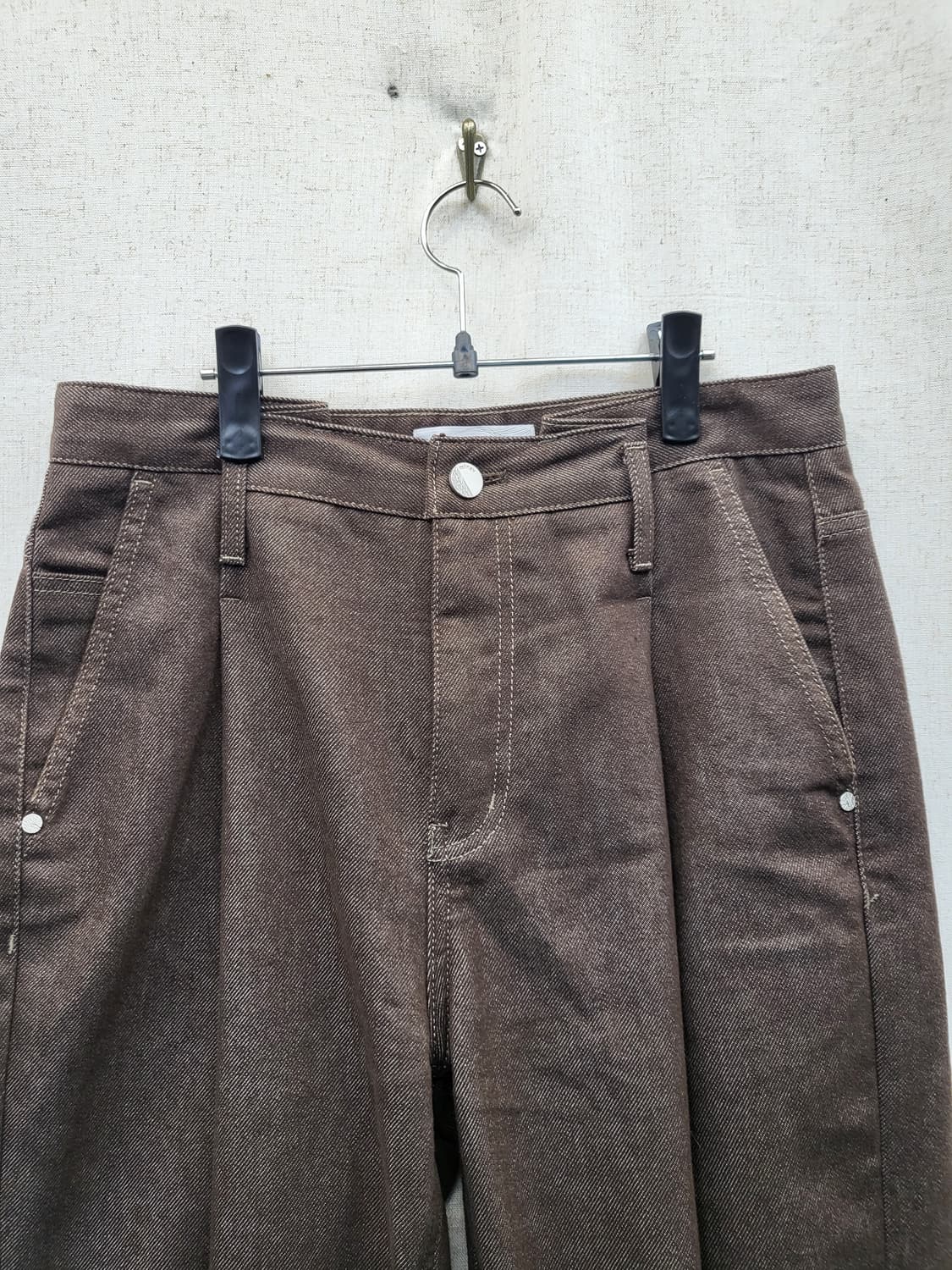 미나브 원턱 카운터 데님팬츠 상품이미지3