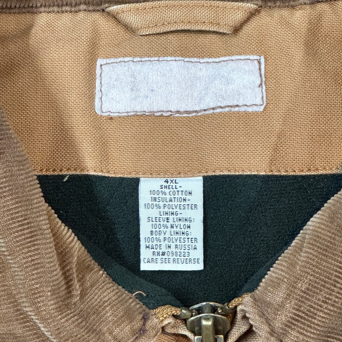 4XL) USA 덕 캔버스 워크웨어 산타페 워크 자켓 상품이미지7