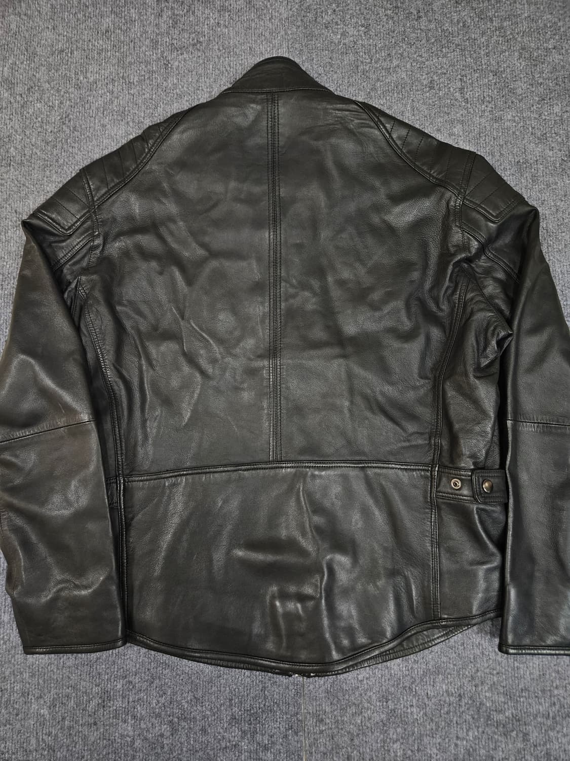 워모 양가죽 라이더 자켓(급처) 상품이미지3