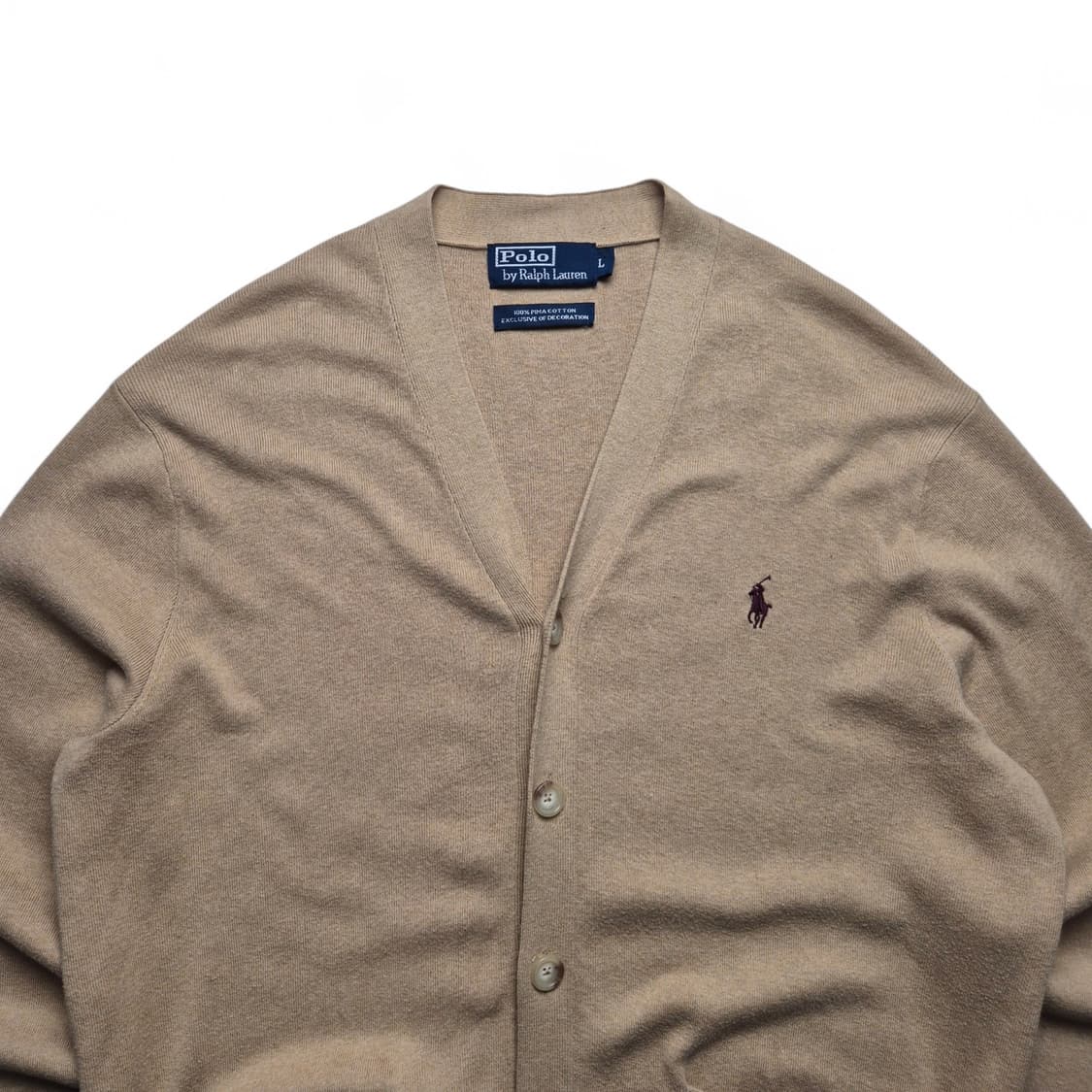 [L] 폴로 랄프로렌 피마코튼 가디건 상품이미지2