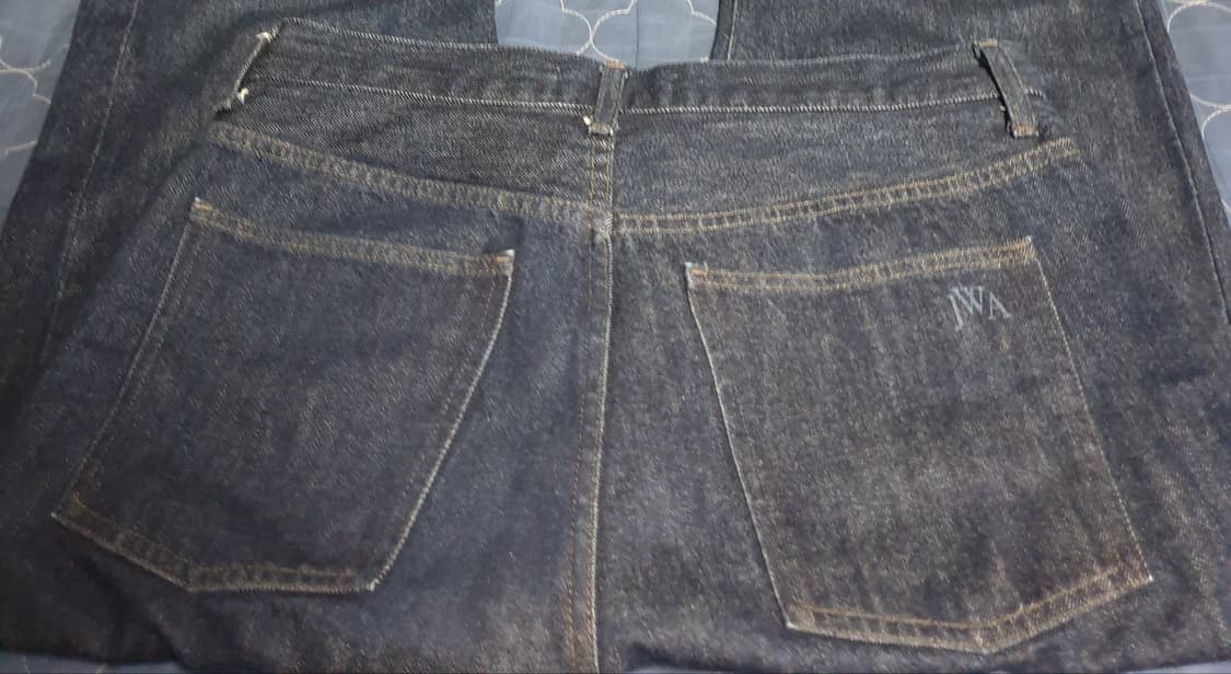 유니클로 JW앤더슨 우먼스 스트레이트 진 생지 데님팬츠 (28) 상품이미지3