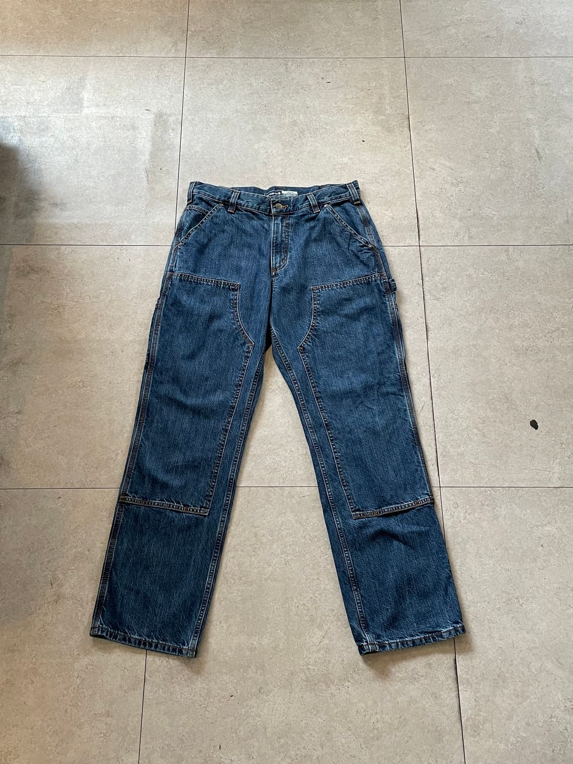 칼하트 더블니 데님 팬츠 상품이미지6