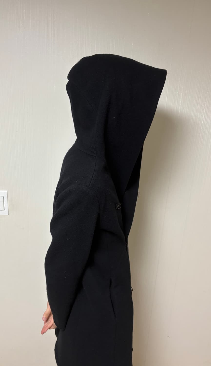 카즈유키쿠마가이 후드 더블레이어 코트 상품이미지3