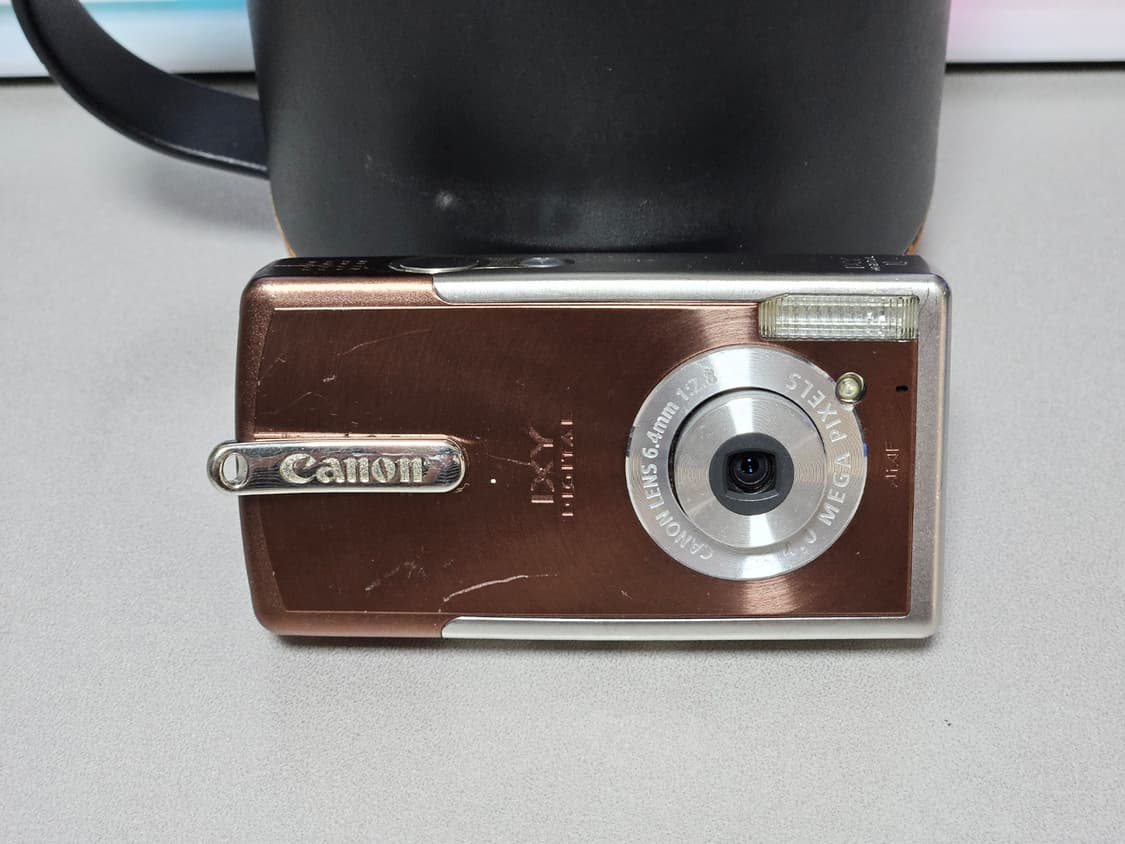 캐논 익서스 i 브라운 빈티지 디카 상품이미지2