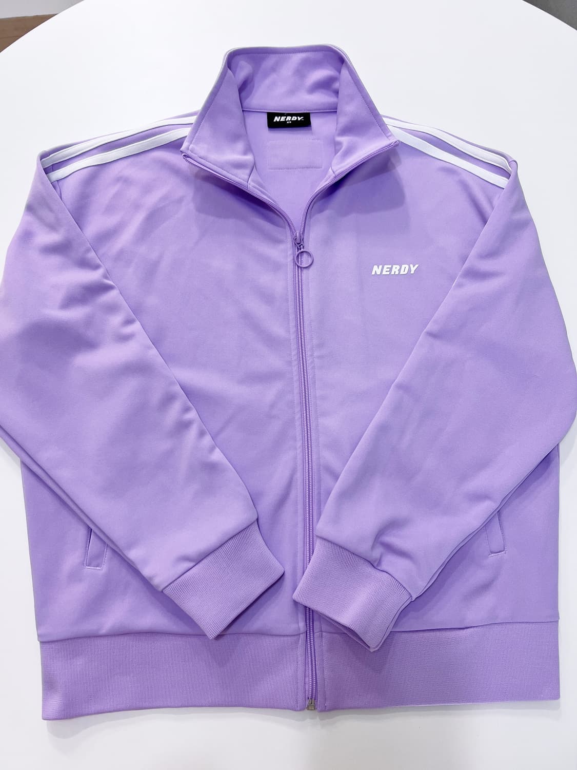 널디 연보라 트랙 셋업 세트 XS 새상품급 상품이미지4