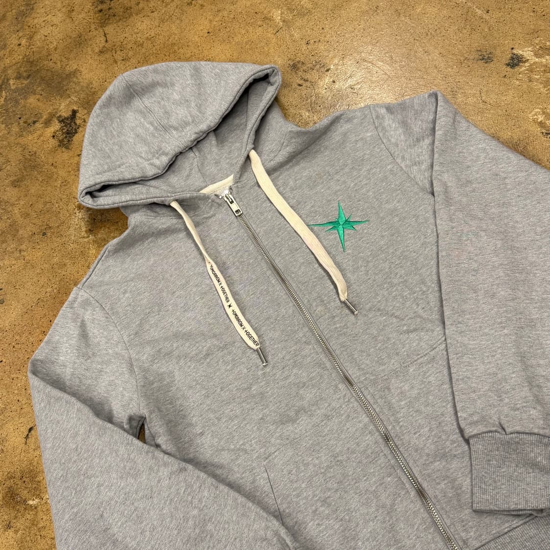 [정품/S] 투바투 투모로우바이투게더 굿즈 별 후드집업 그레이 b14 상품이미지1