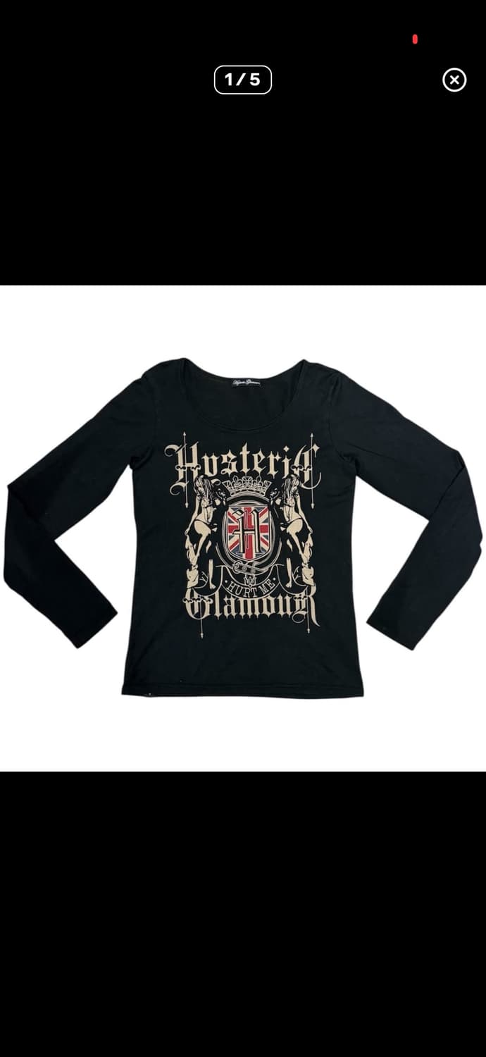 (삽니다!) 히스테릭글래머 롱슬리브  상품이미지1