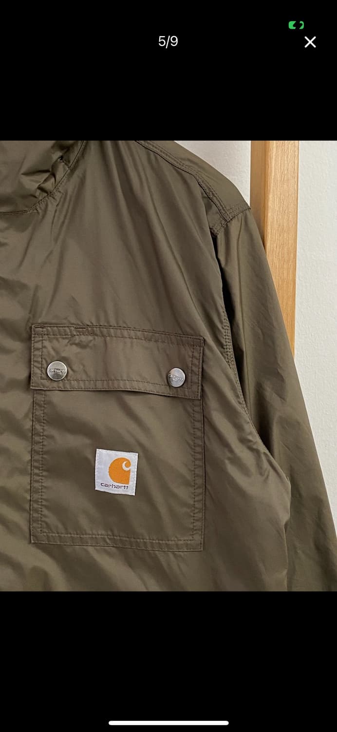 [S] 칼하트 레인디펜더 자켓 카키 상품이미지5