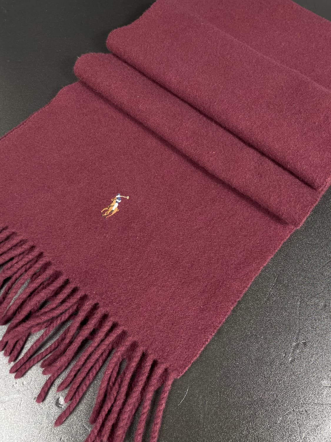 폴로 랄프로렌 램스울 100% 머플러 MADE IN ITALY 상품이미지2