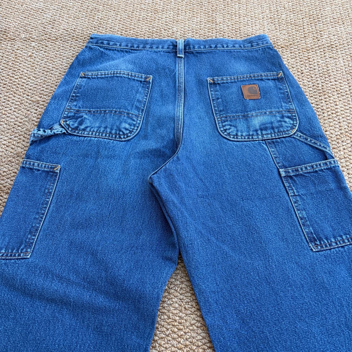 칼하트 00s 디펜더 더블니 워크 데님 팬츠 상품이미지3