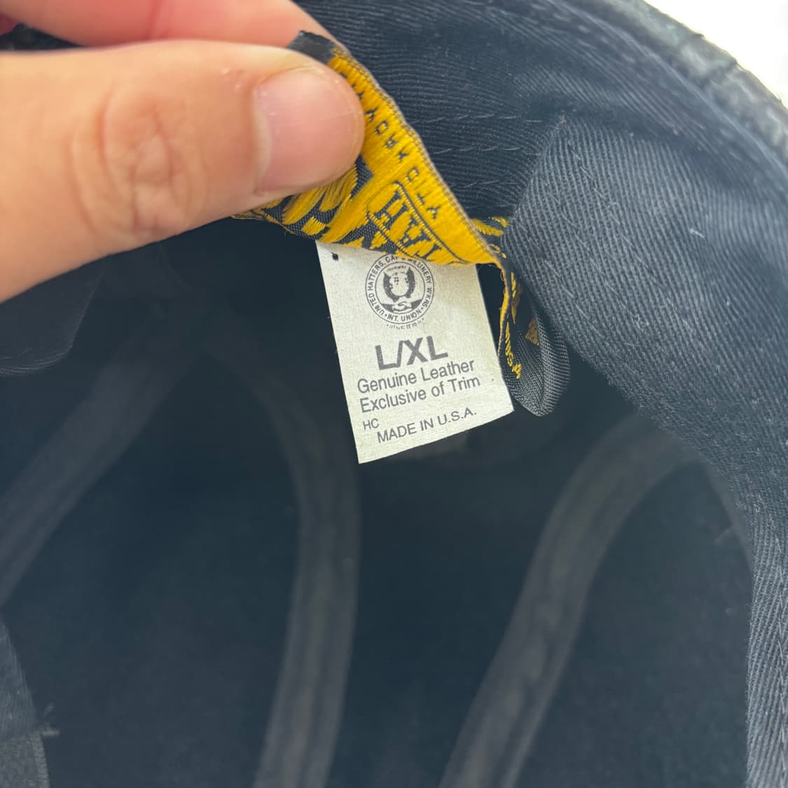 뉴욕 햇 (New York Hat Co.) 레더 헌팅캡 상품이미지5