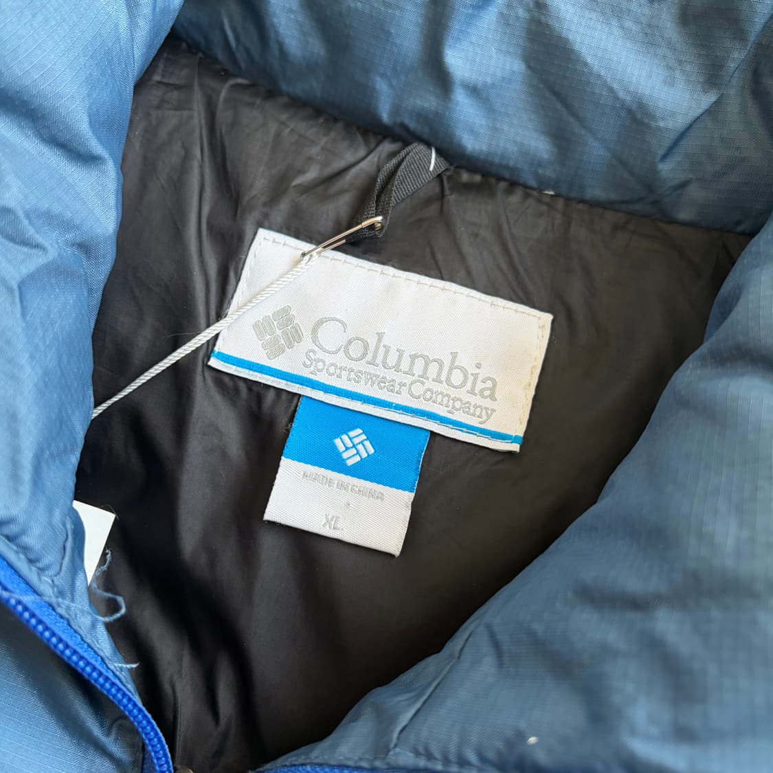 컬럼비아 빈티지 구스다운 조끼패딩 XL 상품이미지7