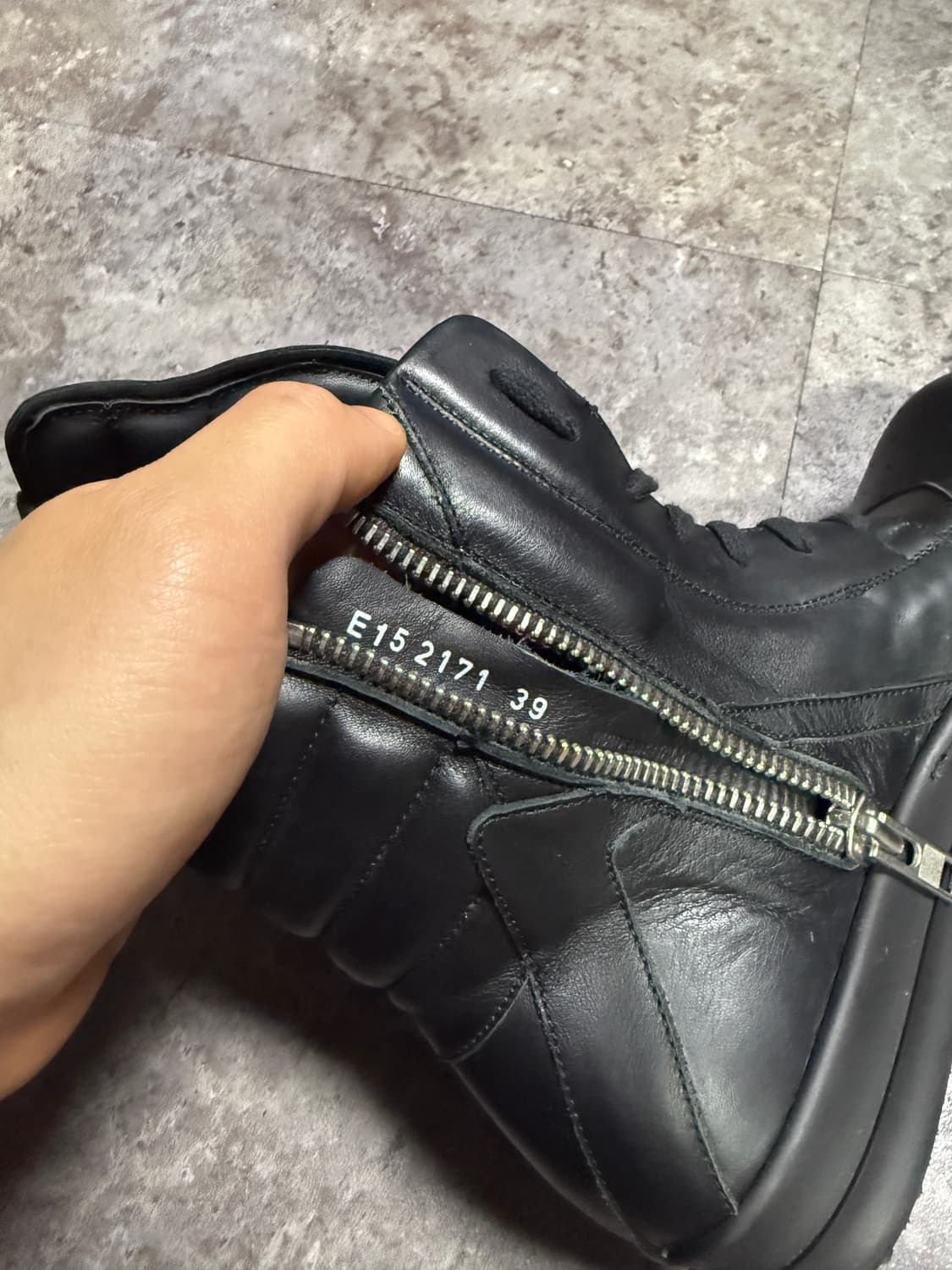 릭오웬스 지오바스켓 39 상품이미지5