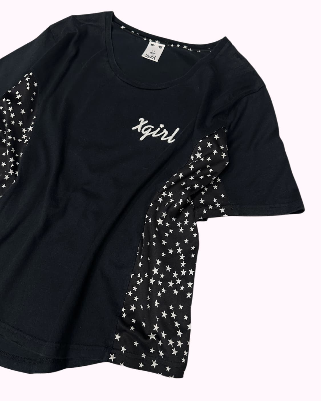 X-GIRL star pannel logo t-shirt 상품이미지2