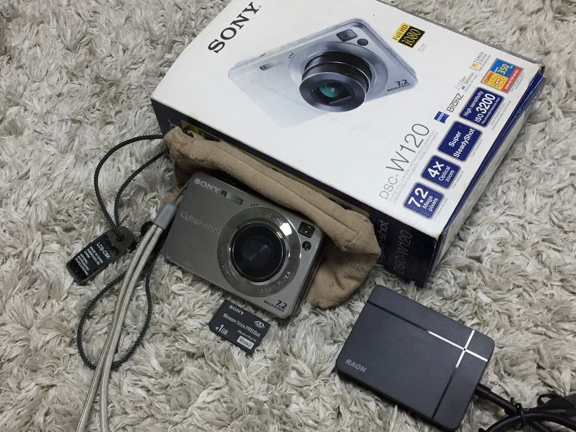 소니 사이버샷 dsc-w120 상품이미지1