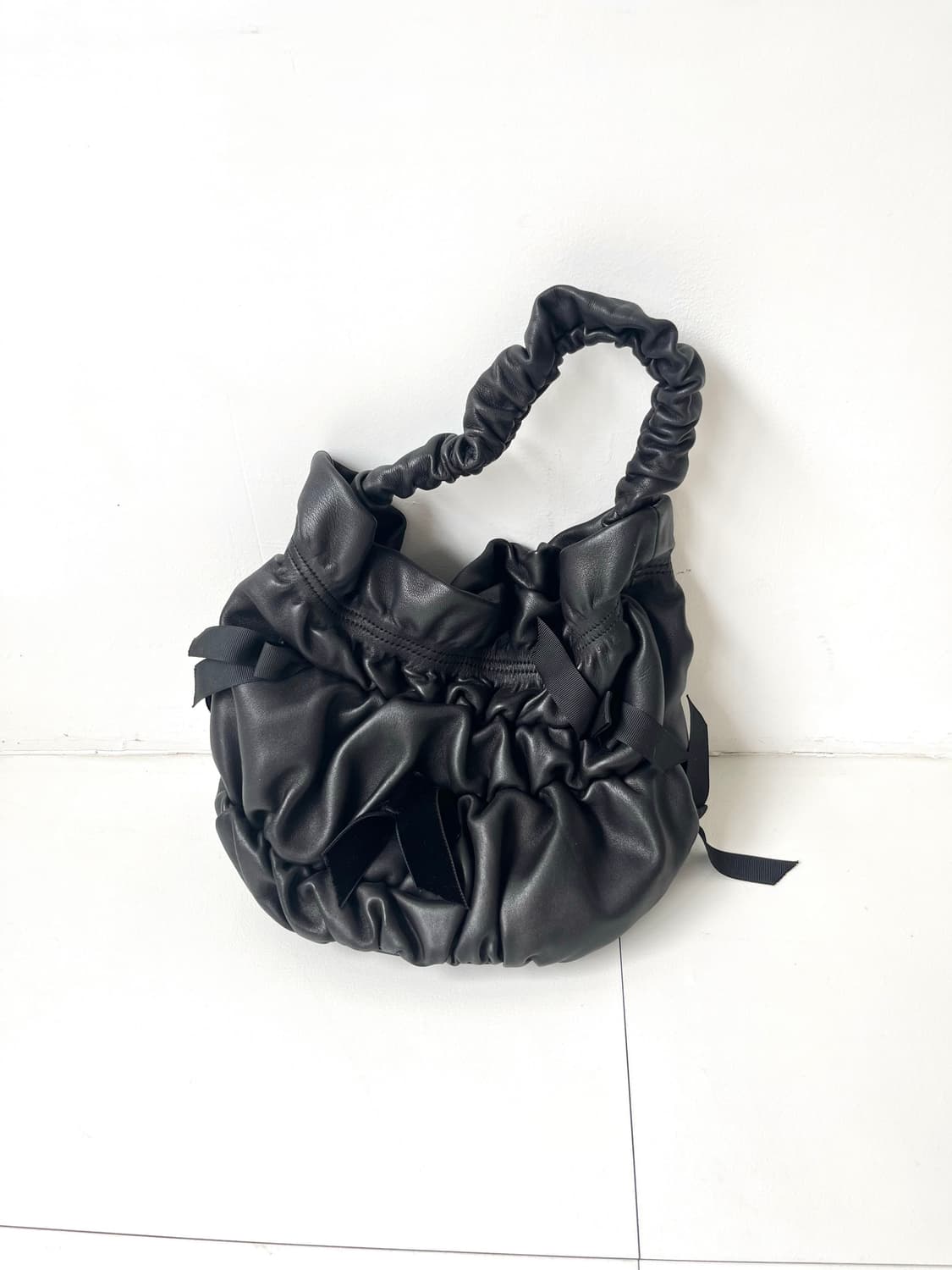 Hiroko koshino shirring bag 상품이미지7