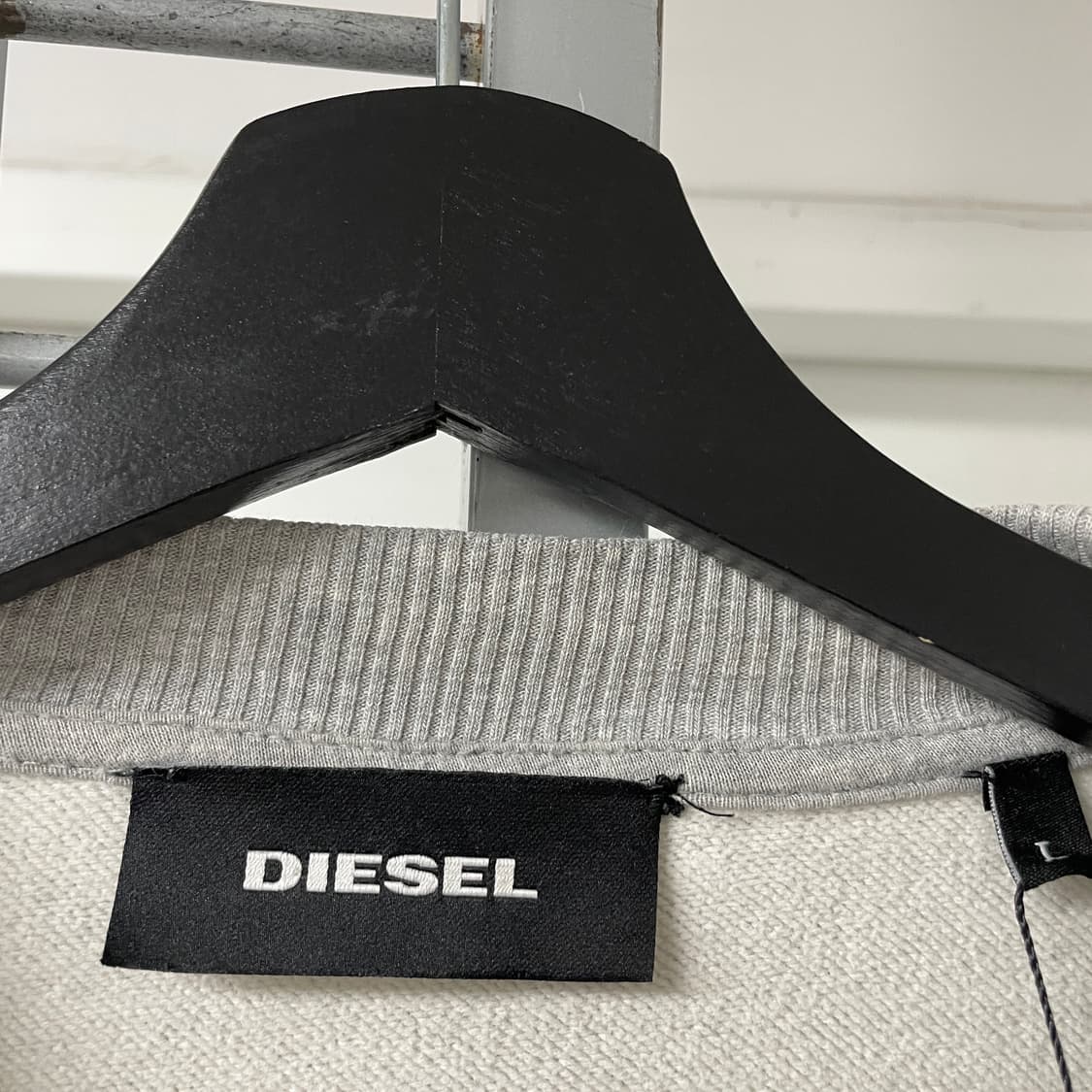 디젤 그레이 맨투맨 L 상품이미지5