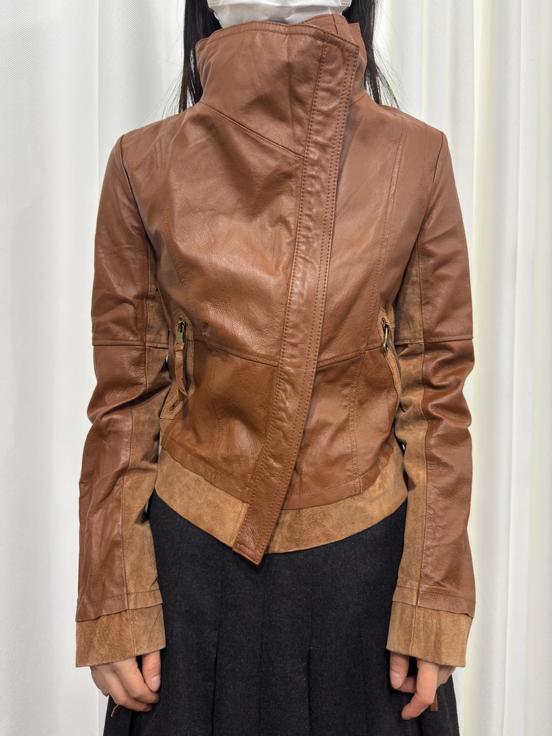 coco deal leather twoway jacket 상품이미지2