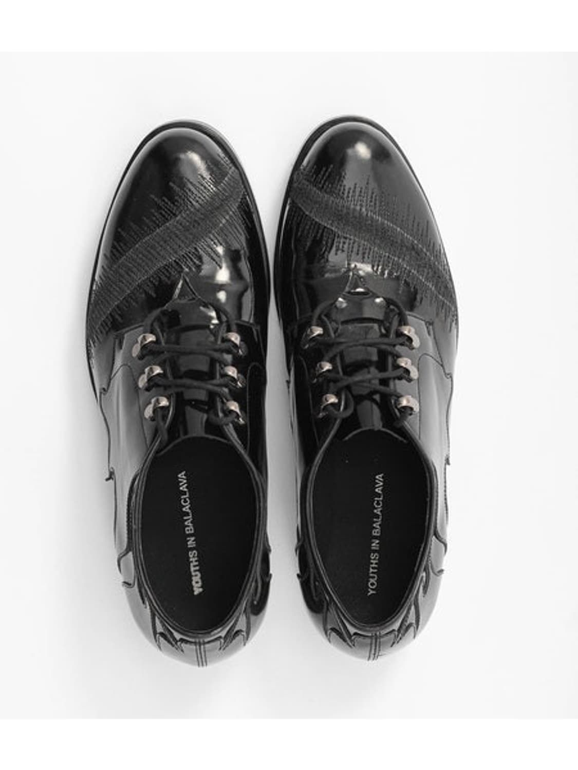 [42]유스 인 발라클라바 레더 더비 슈즈 상품이미지2