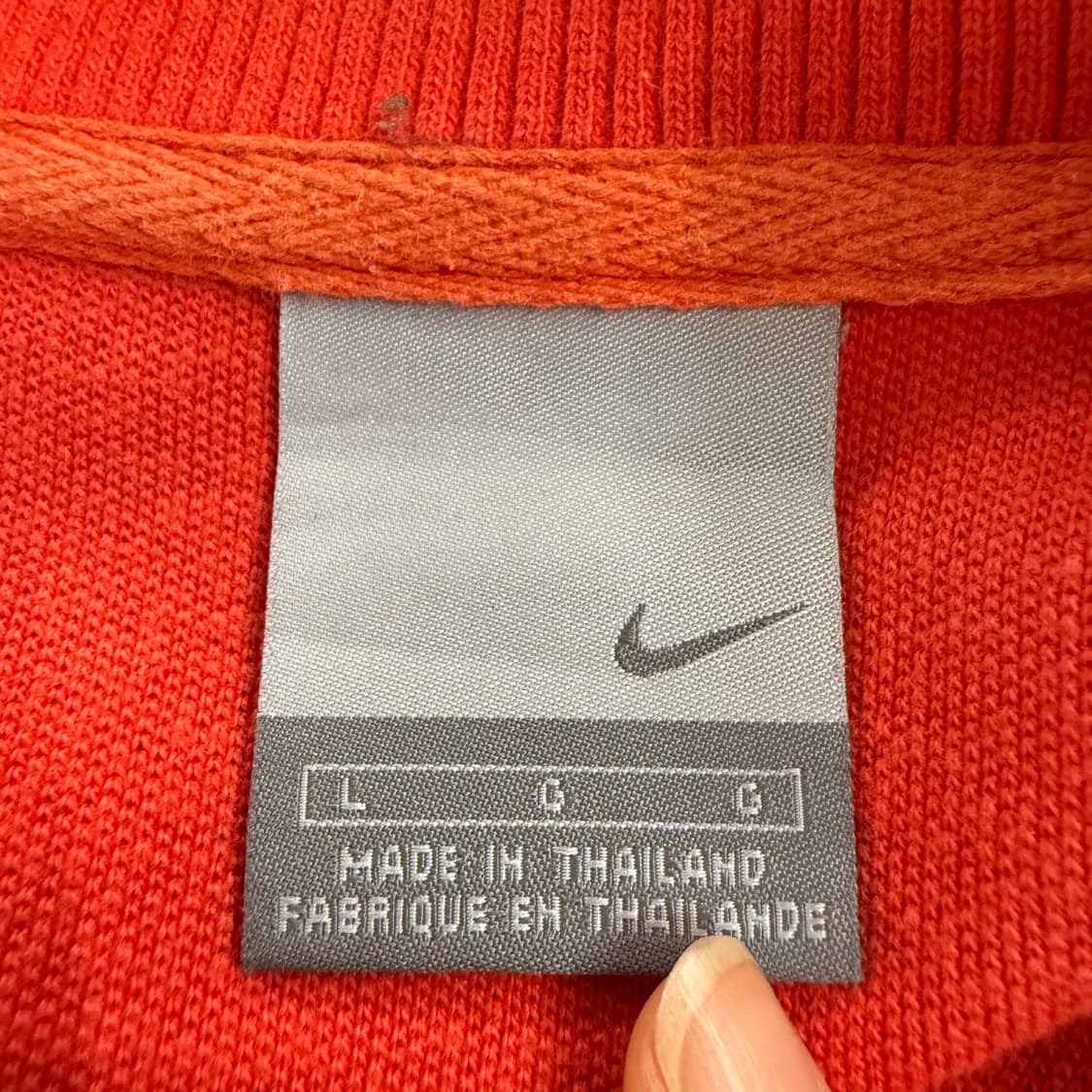나이키 유벤투스 오렌지 레드 흰빨 져지 트랙탑 상품이미지6